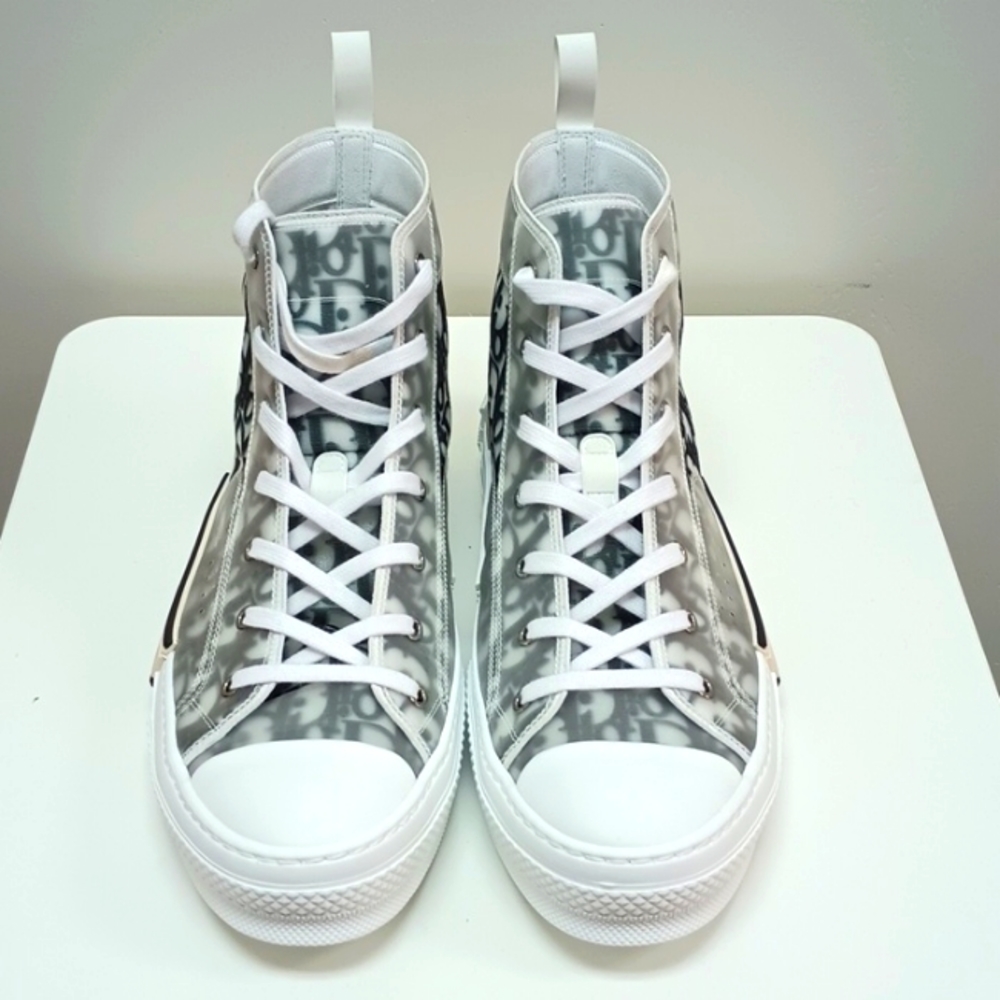 Dior Oblique High-Top Sneaker B23 - Picture 2 of 12